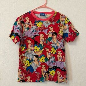 TOKYO Disney The Little Mermaid All-Over Print Tee